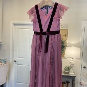 Joyfolie Plum Maxi Dress 8